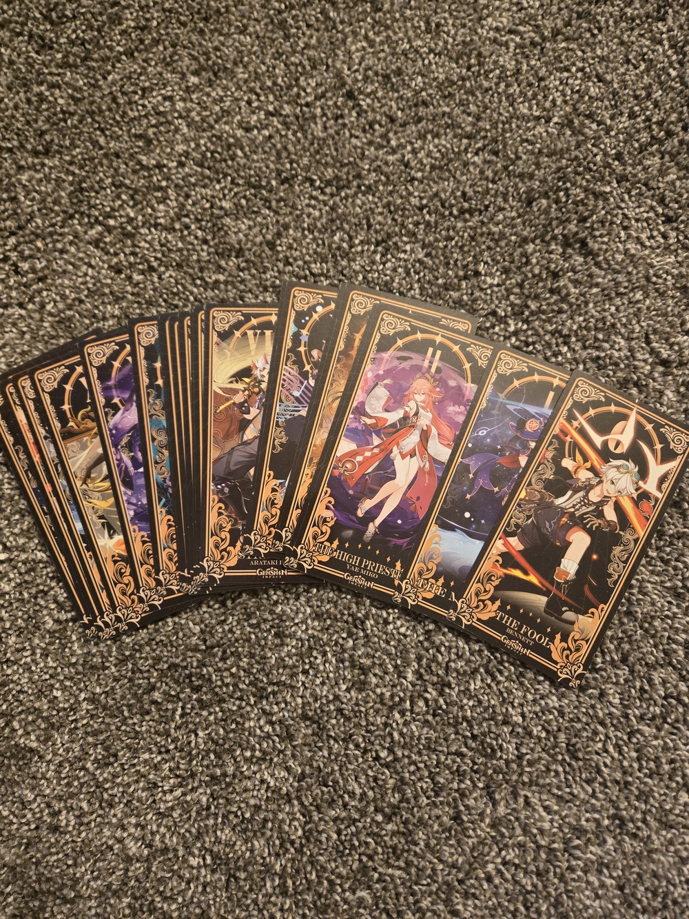 Genshin Impact Tarot Card Deck